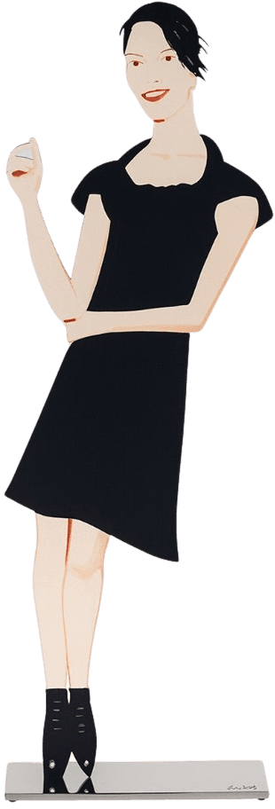 alex katz the black dress Black Dress Portfolio of 9 by Alex Katz on artnet