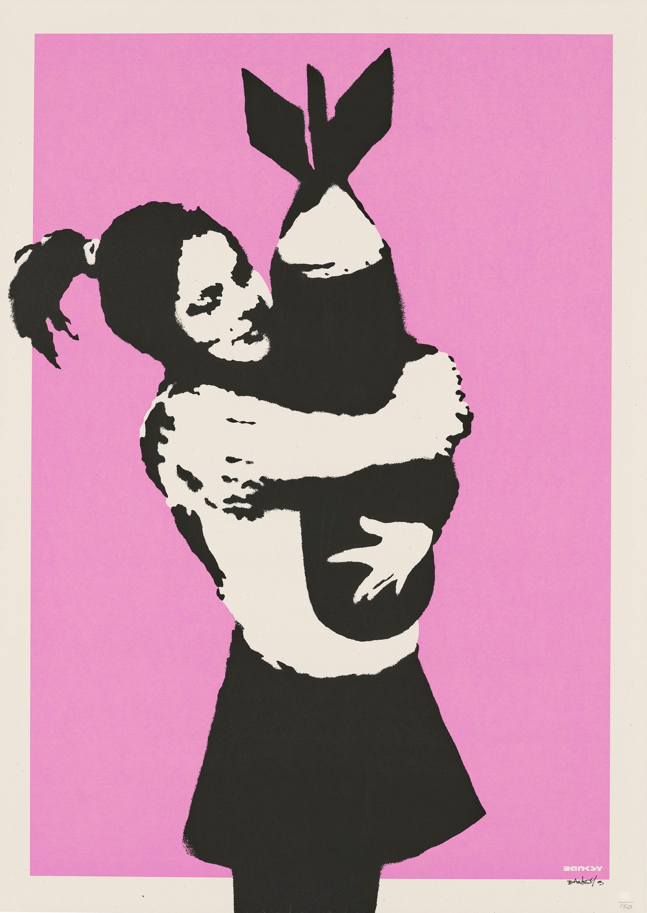 Banksy | Bomb Hugger (Bomb Love) (Signed) | Buy & Sell | FairArt