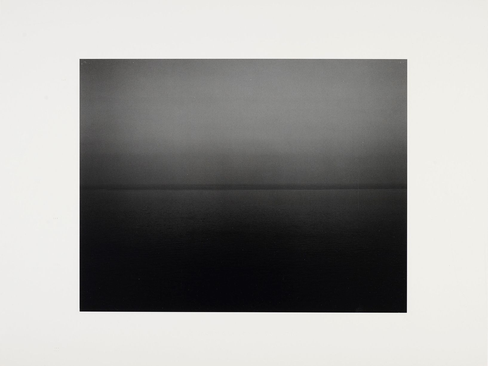 杉本博司 BAY OF BISCAY BAKIO 海景 Time exposd Bay of Biscay, Bakio (Time Exposed) Photography by Hiroshi