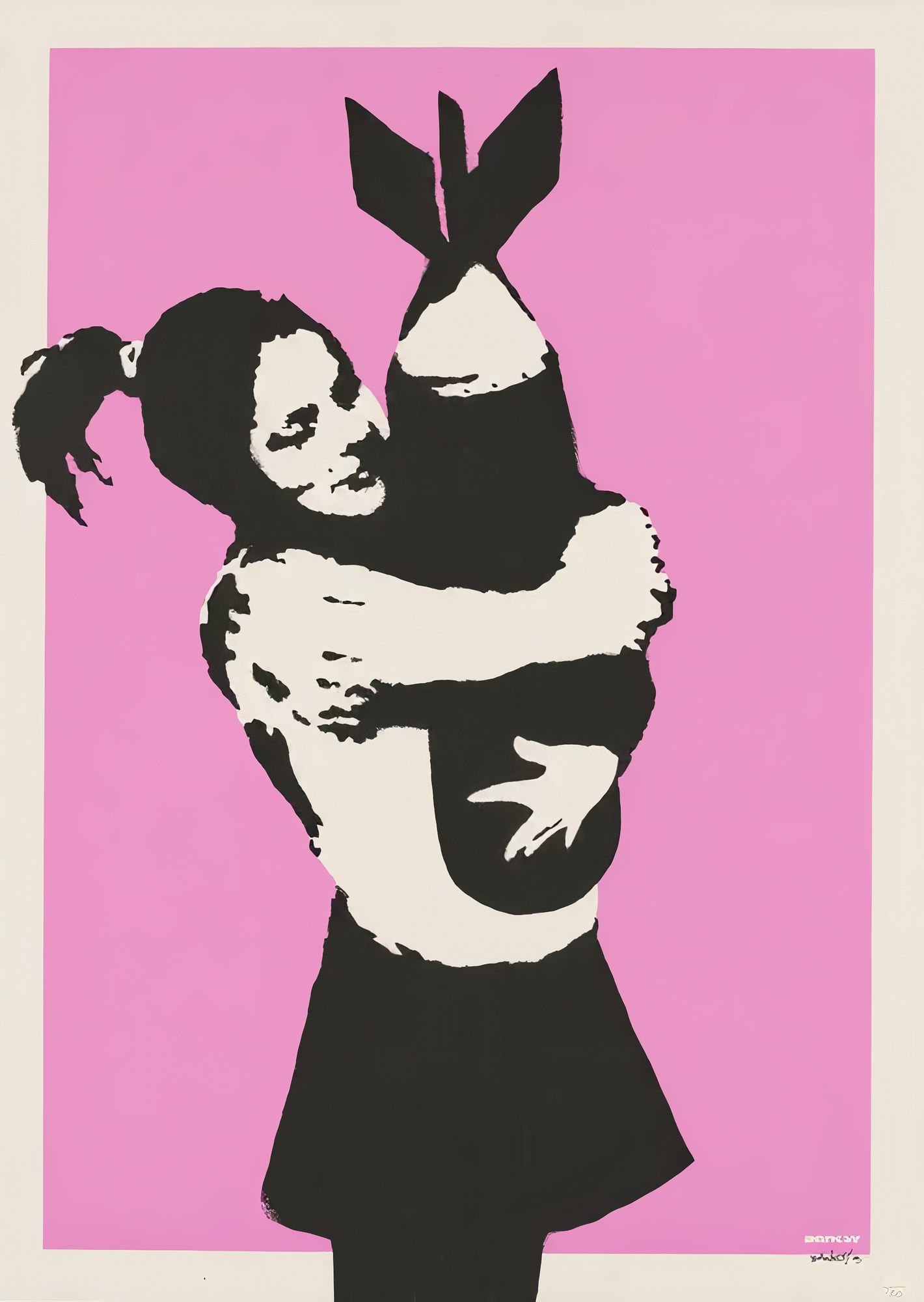 Banksy, Bomb Hugger (2003)