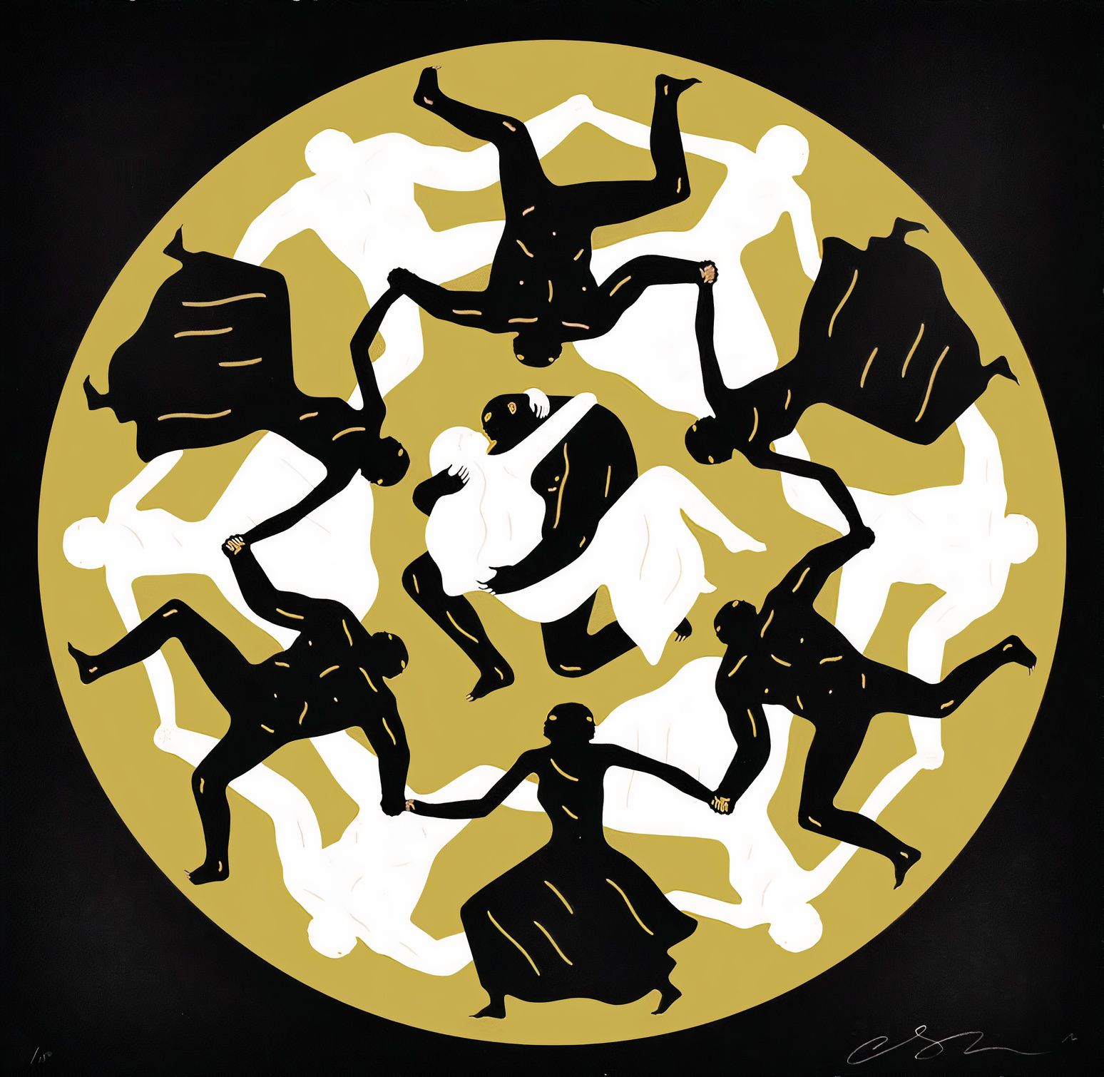 Endless Sleep (Black) Print by Cleon Peterson - Buy & Sell Cleon