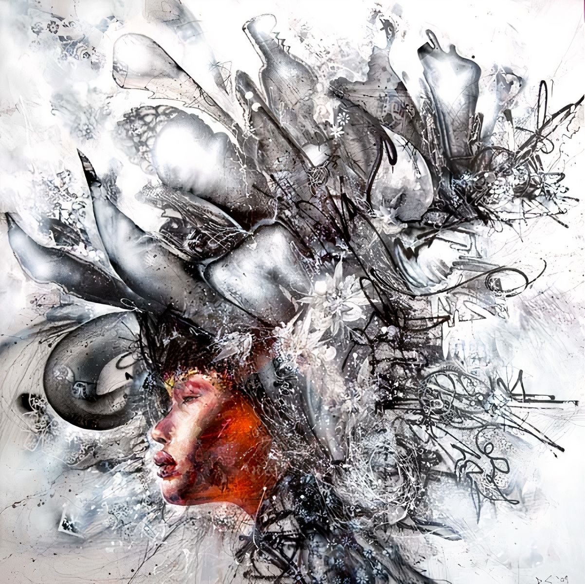 David Choe | Death Blossom | Buy & Sell | FairArt