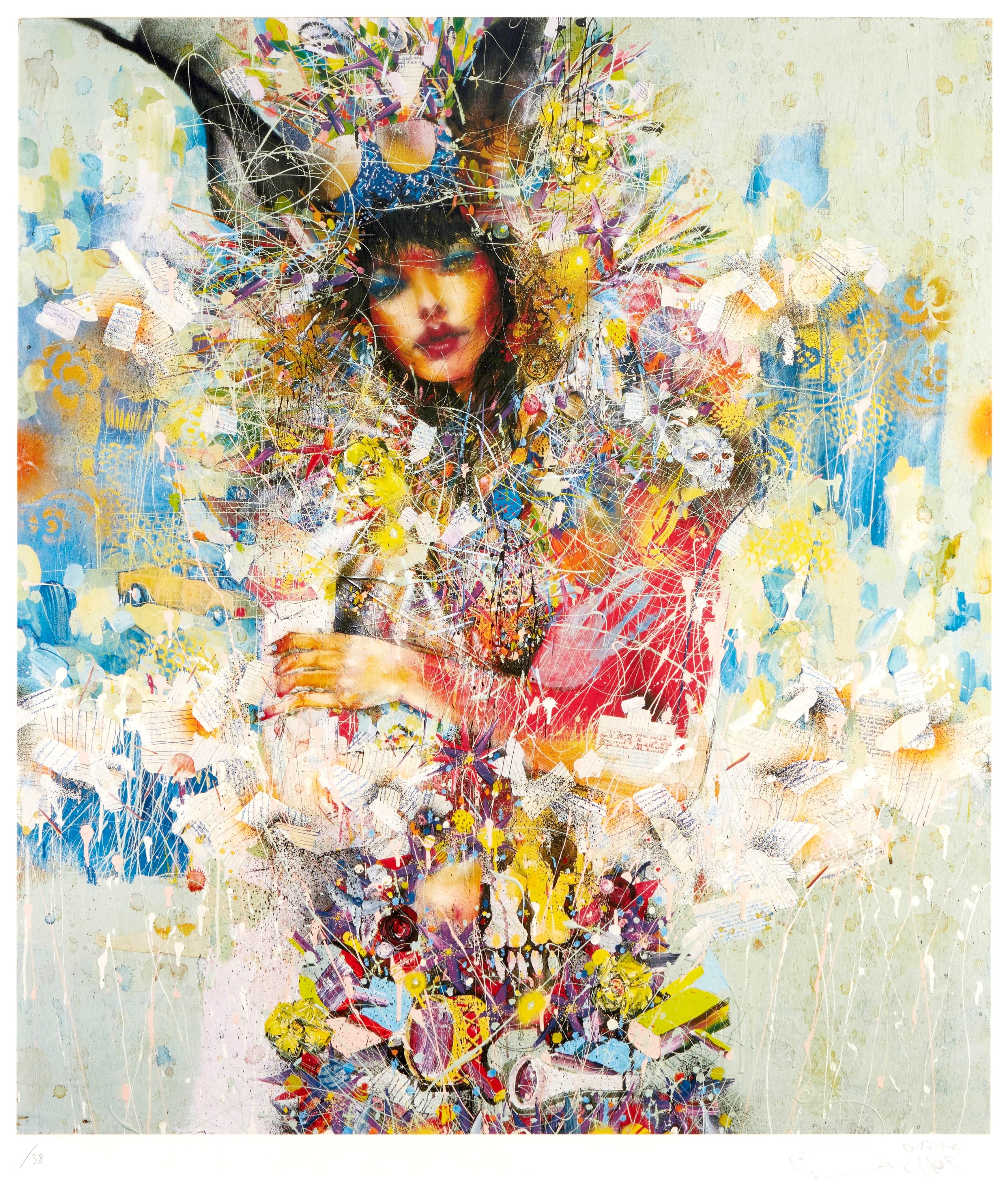 David Choe | I Like My Waffles Sprinkled with Deep Throat Tears