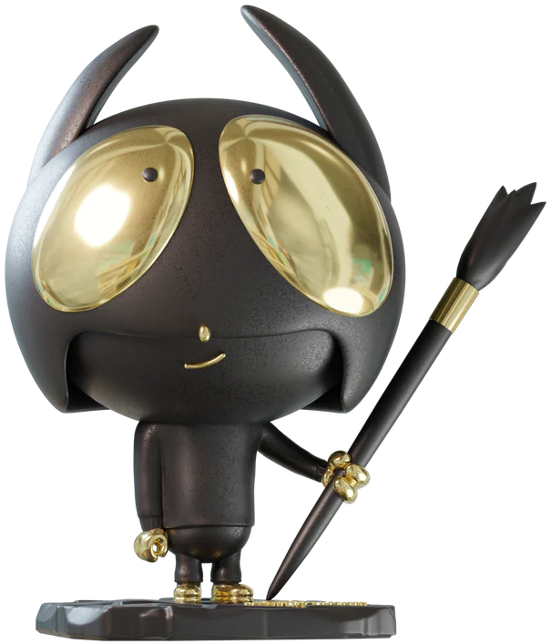 Edgar Plans | Epic Silver Art Toy (Lil' Heroes) | Buy & Sell | FairArt