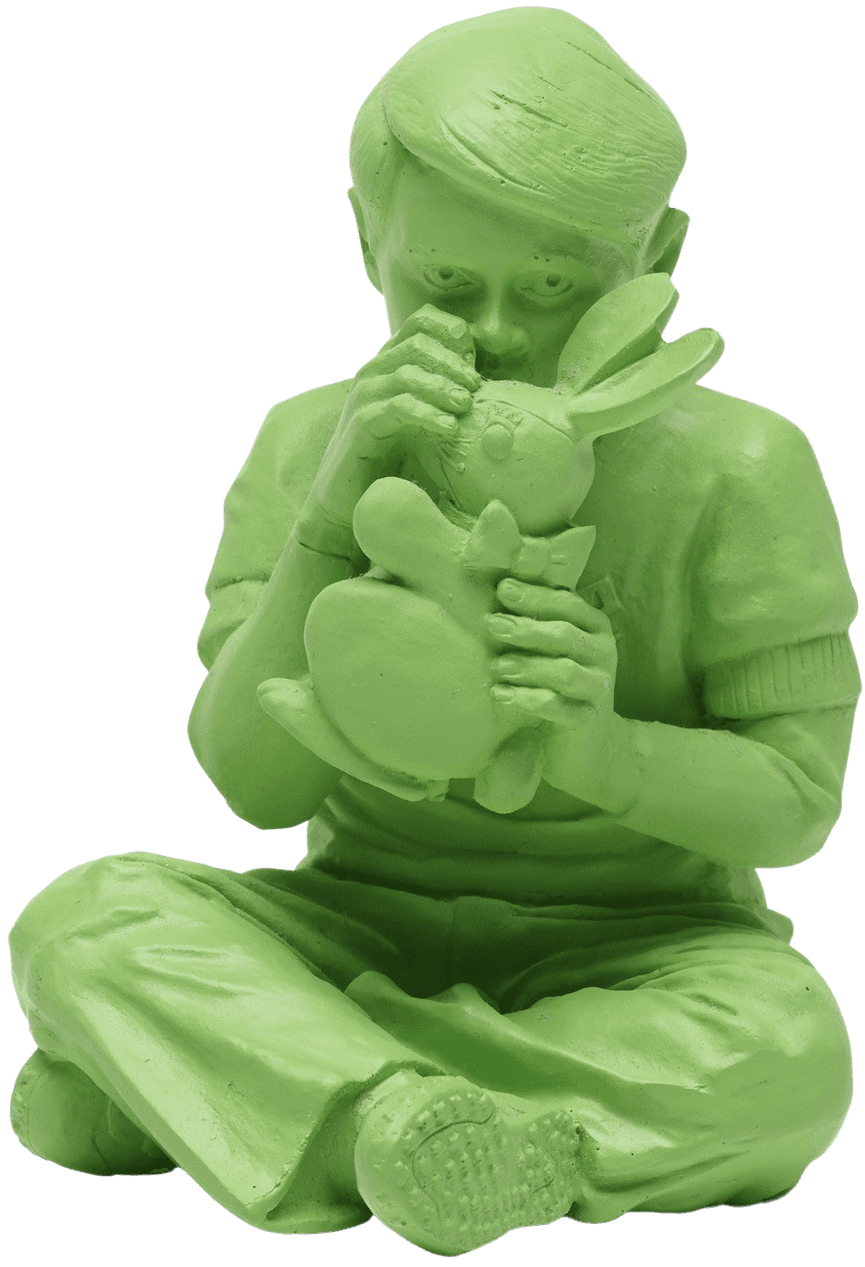 Faile_Bunny_Boy_Sculpture_Gree