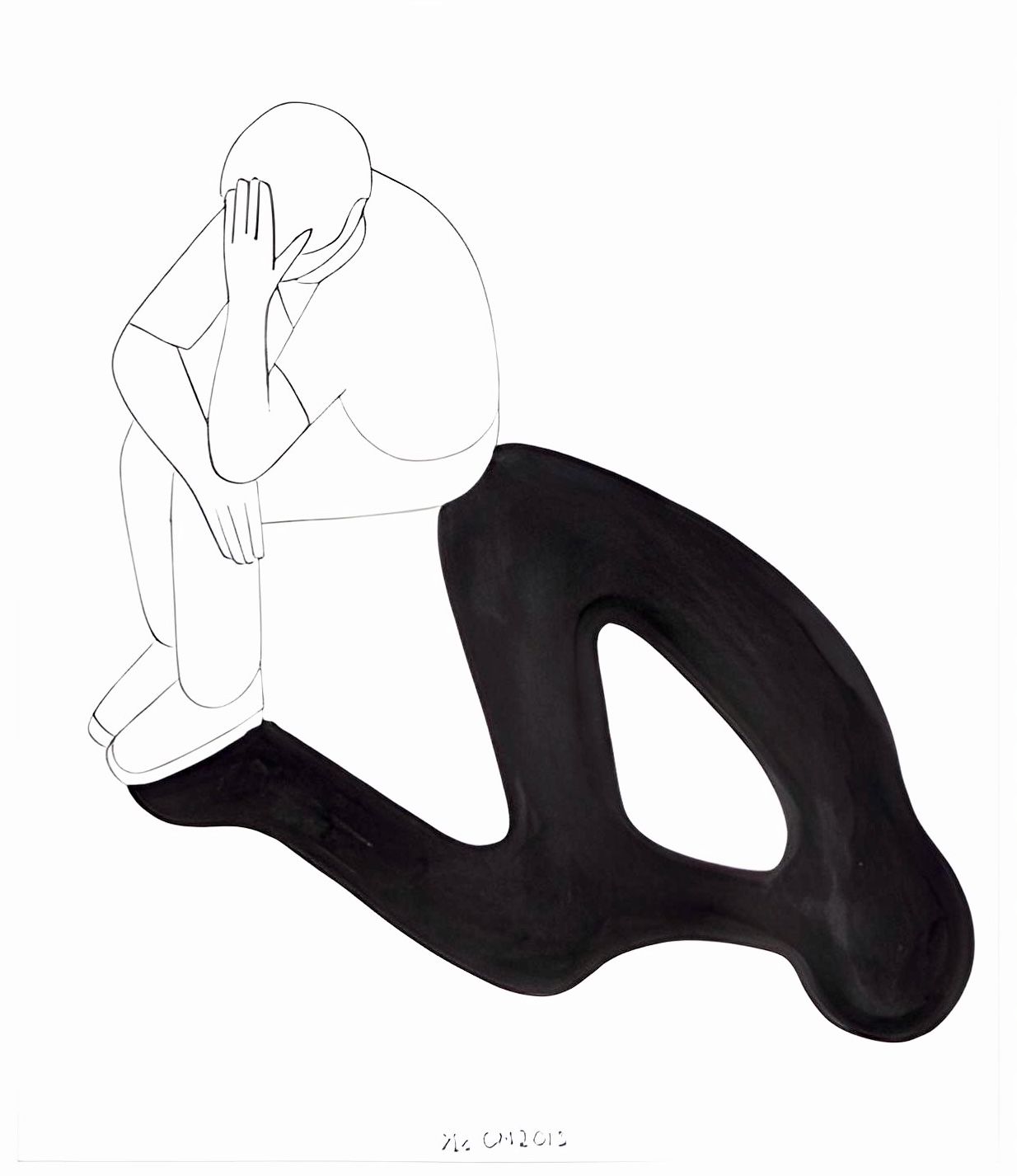 On The Curb Print by Geoff McFetridge - Buy & Sell Geoff