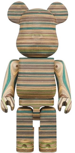 Haroshi | Bearbrick Karimoku (Special Colourway 400%) | Buy & Sell