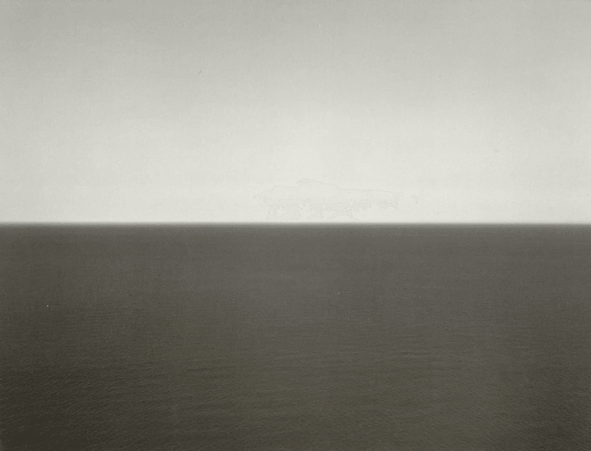 杉本博司 ADRIATIC SEA GARGANO 海景Time Exposed Gargano Adriatic Sea (Time Exposed) Photography by Hiroshi