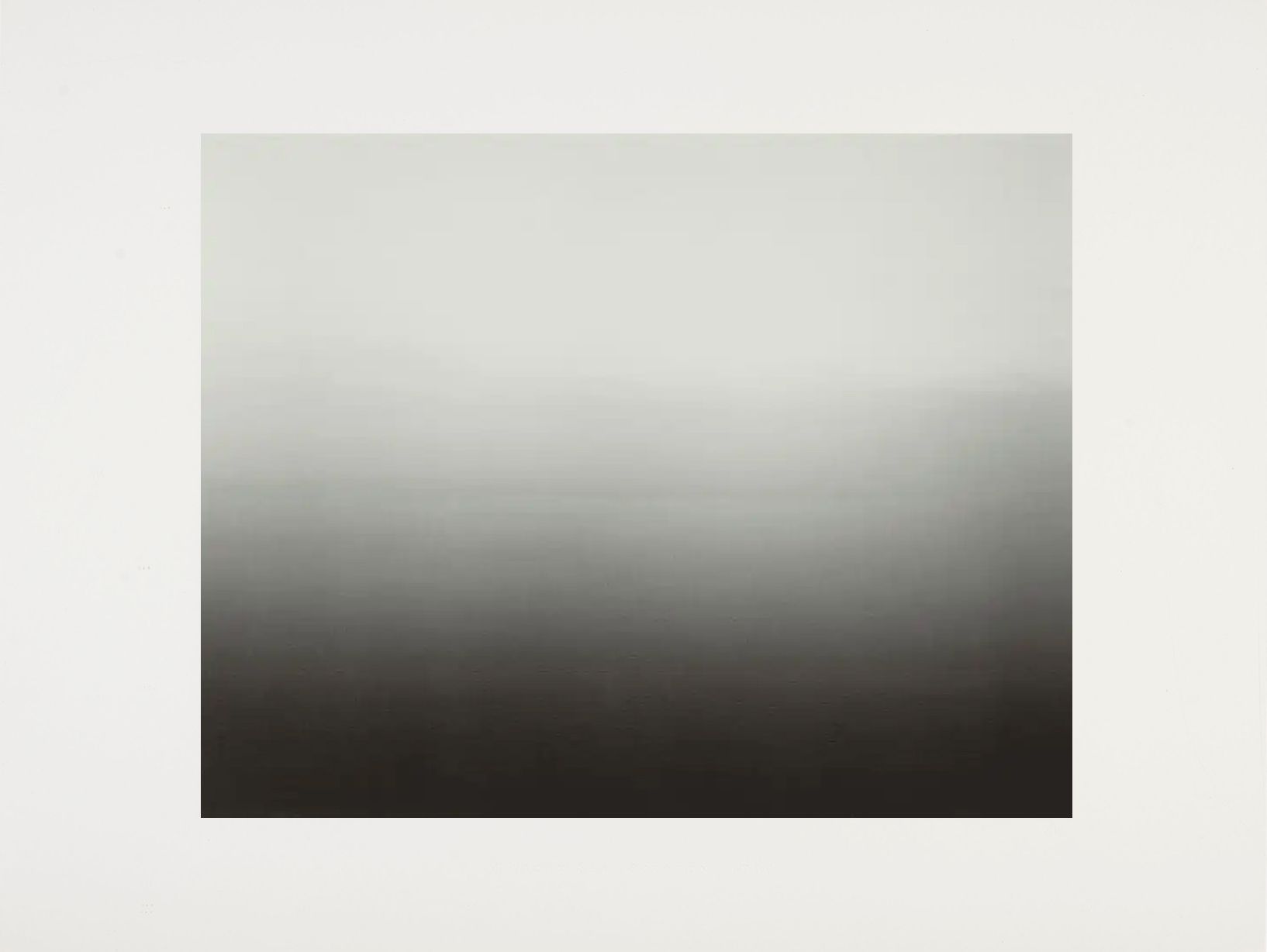 Mediterranean Sea (Time Exposed) Photography by Hiroshi Sugimoto