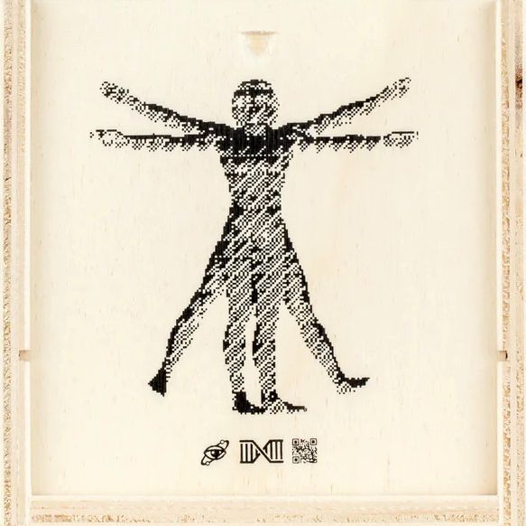Imbue - Vitruvian Mad Man, 2020 - Lithographie signée au crayon