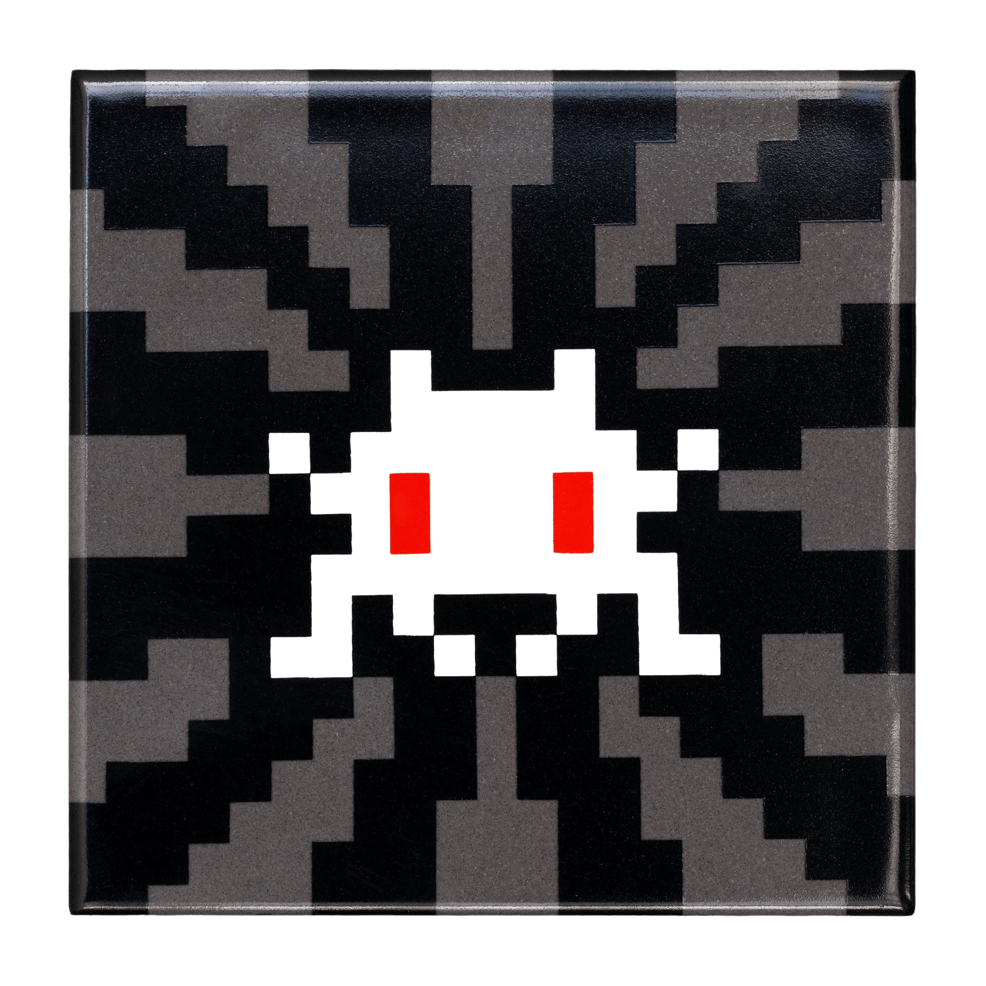 Black Sunset Tile Collectible by Invader - Buy & Sell Invader