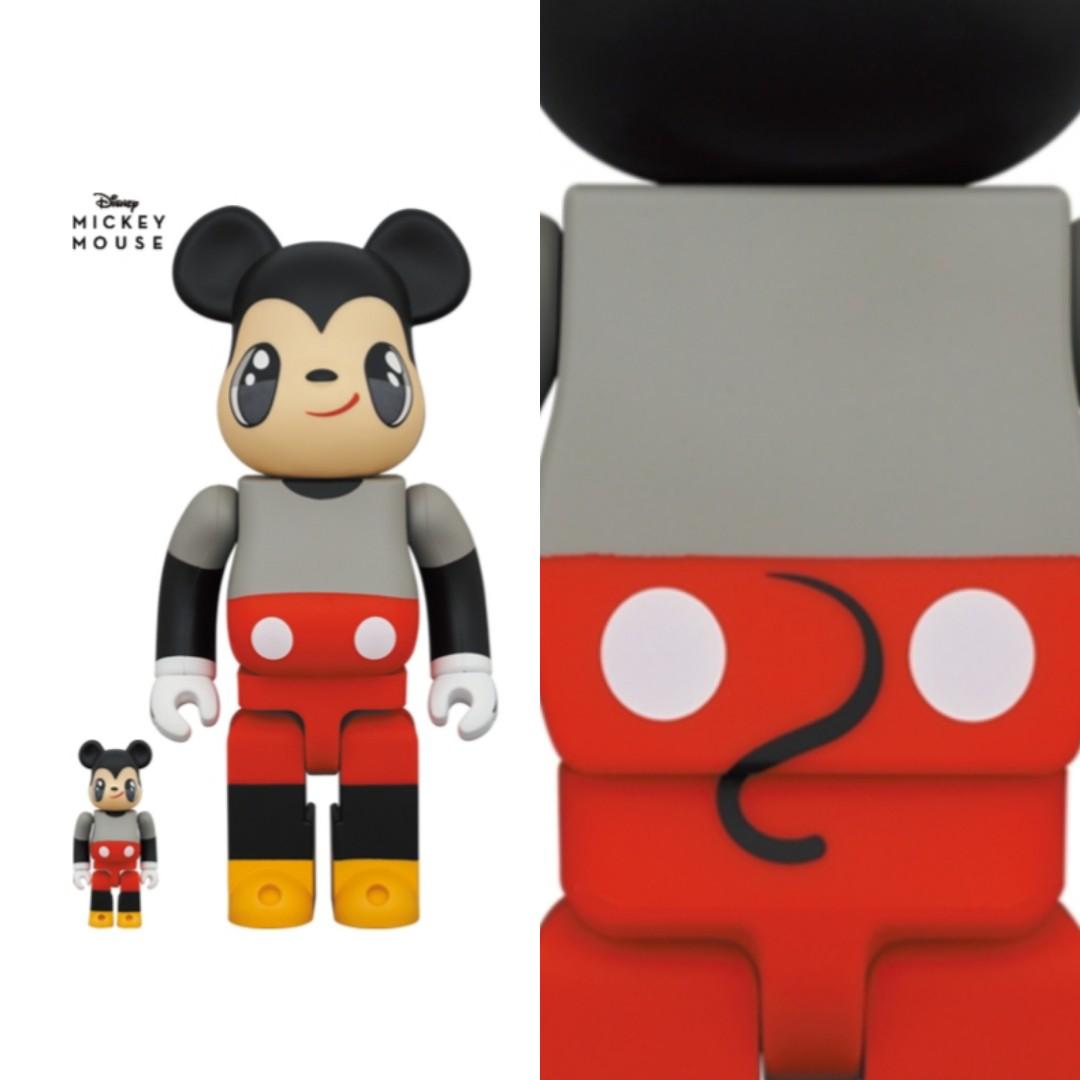 Javier Calleja | Bearbrick x Disney x Mickey Mouse 100% u0026 400% Set | Buy u0026  Sell | FairArt