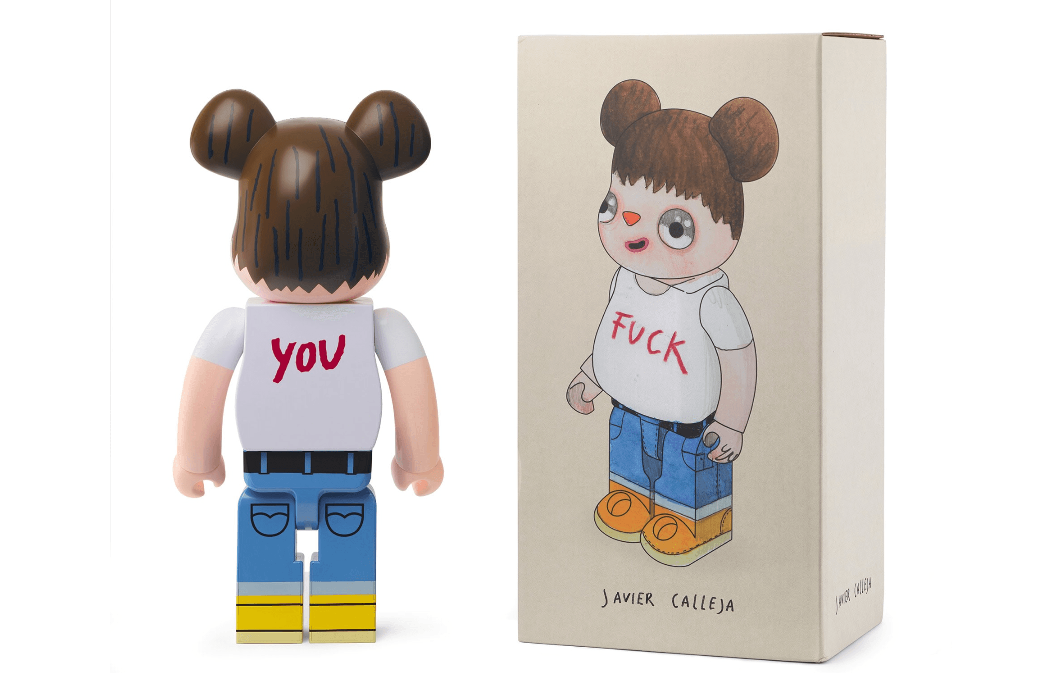 MEDICOM TOY - BE@BRICK JAVIER CALLEJA 1000% 専用 Medicom 400% + 100% Bearbrck ~ Javier Calleja Be@r brick