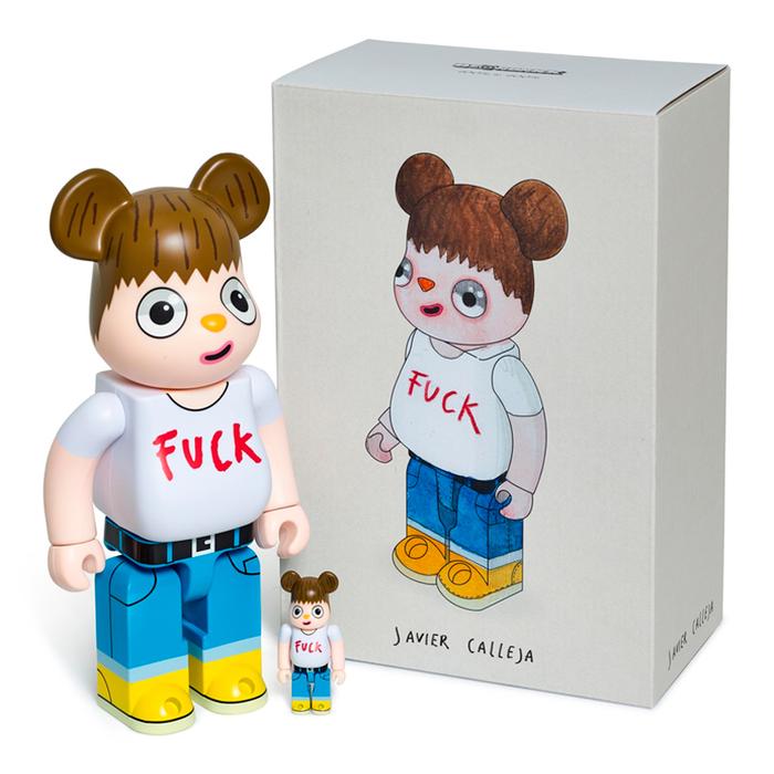 Javier Calleja | Fuck You' BE@RBRICK (100% + 400% Set) | Buy