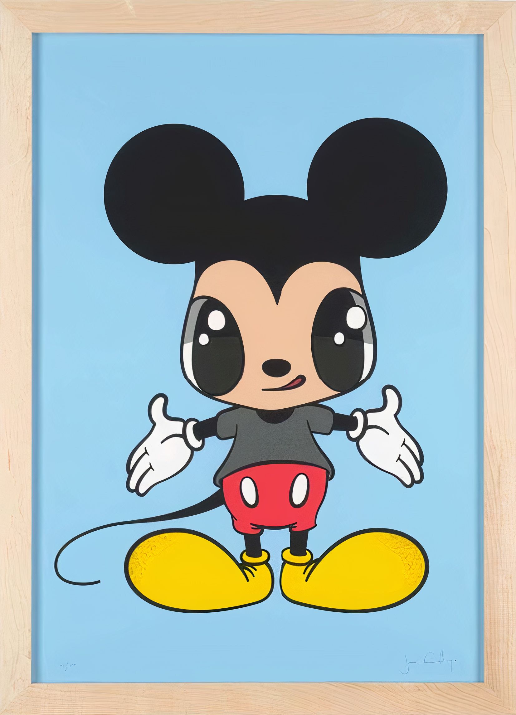 その他 Javier Calleja MICKEY MOUSE 1000% Little Mickey Print by Javier Calleja - Buy & Sell Javier Calleja