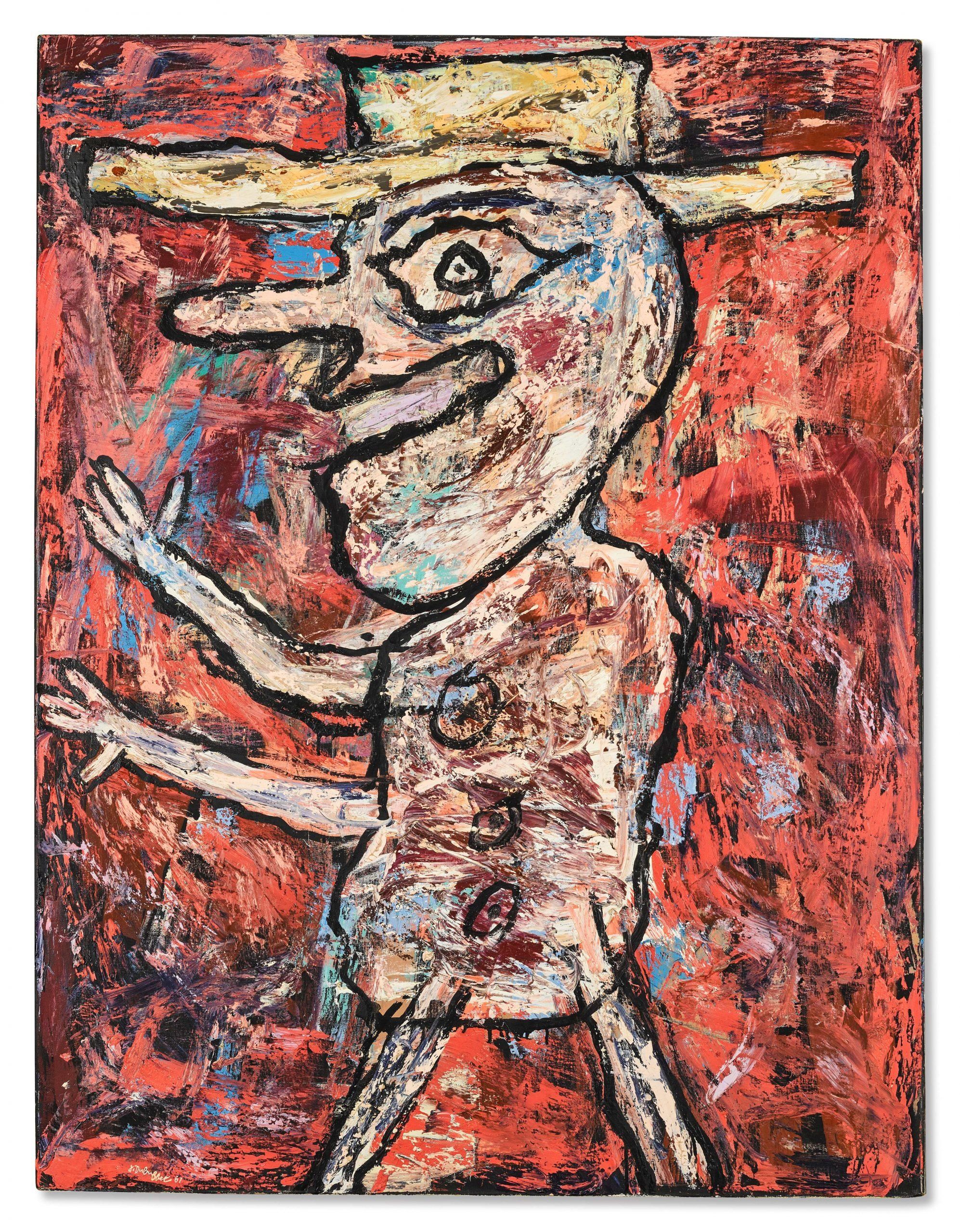 Jean Dubuffet, courtesy of Christies