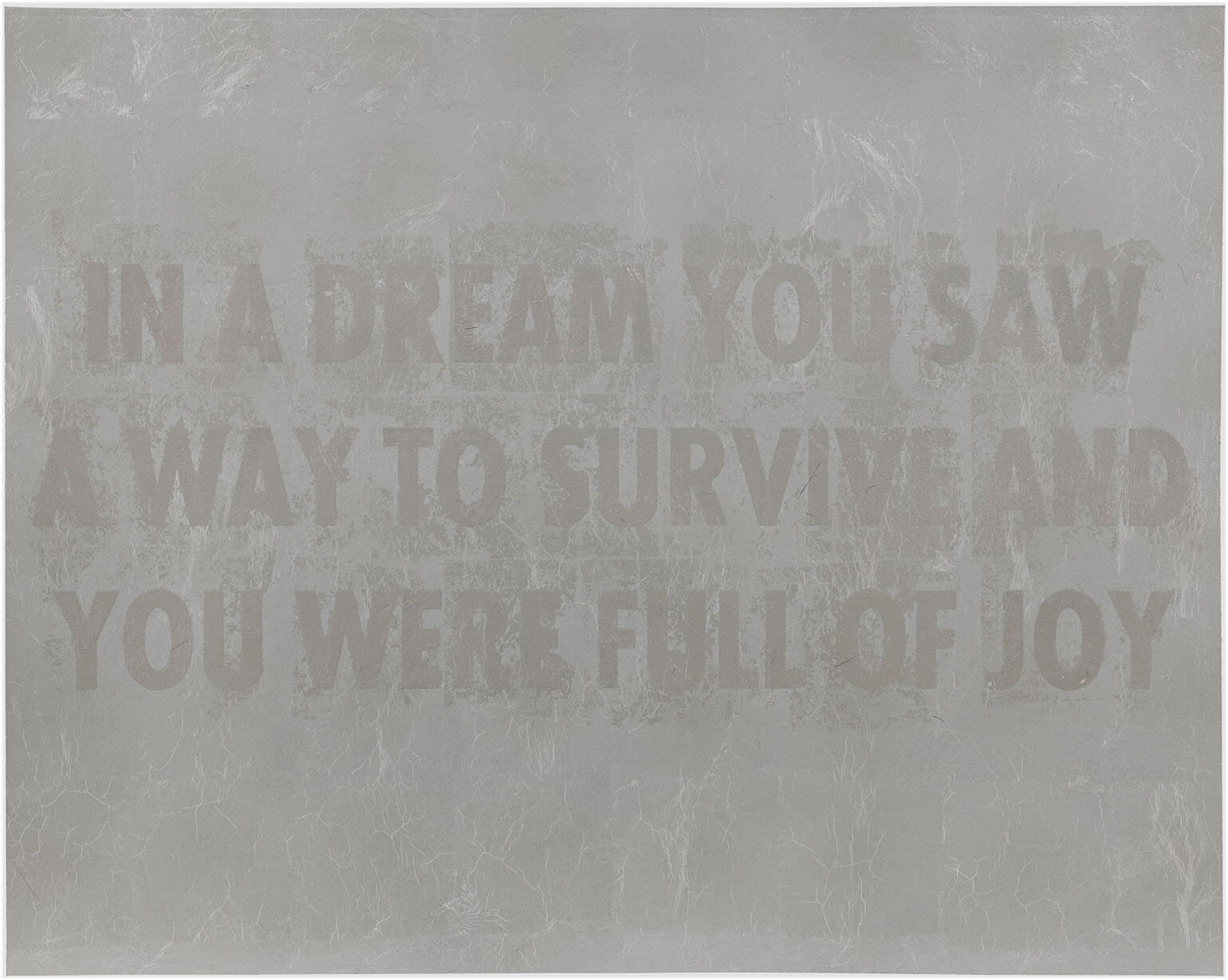 Jenny Holzer | In A Dream | Buy & Sell | FairArt