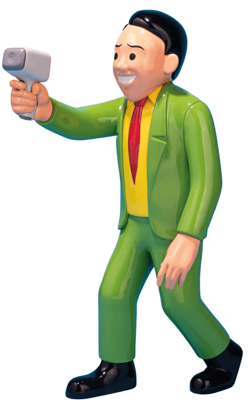 Joan Cornella | Idiotmeter Man (Green) | Buy & Sell | FairArt