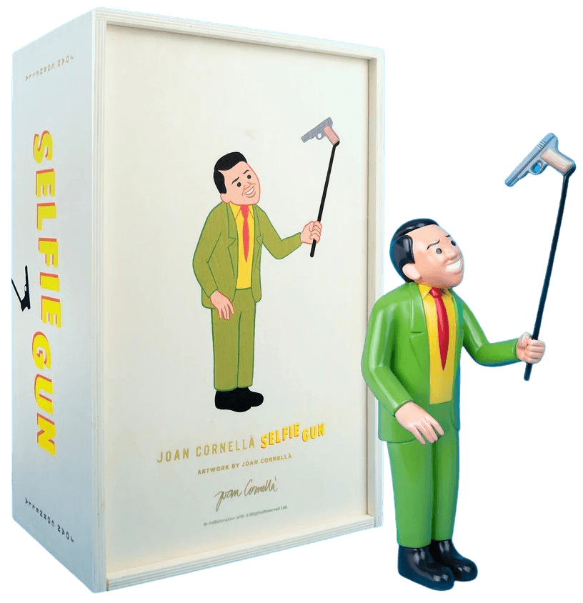 Joan Cornellà Selfie Gun フィギュア　新品 Joan Cornella | Selfie Gun (Sculpture) (Bronze) | Buy & Sell | FairArt