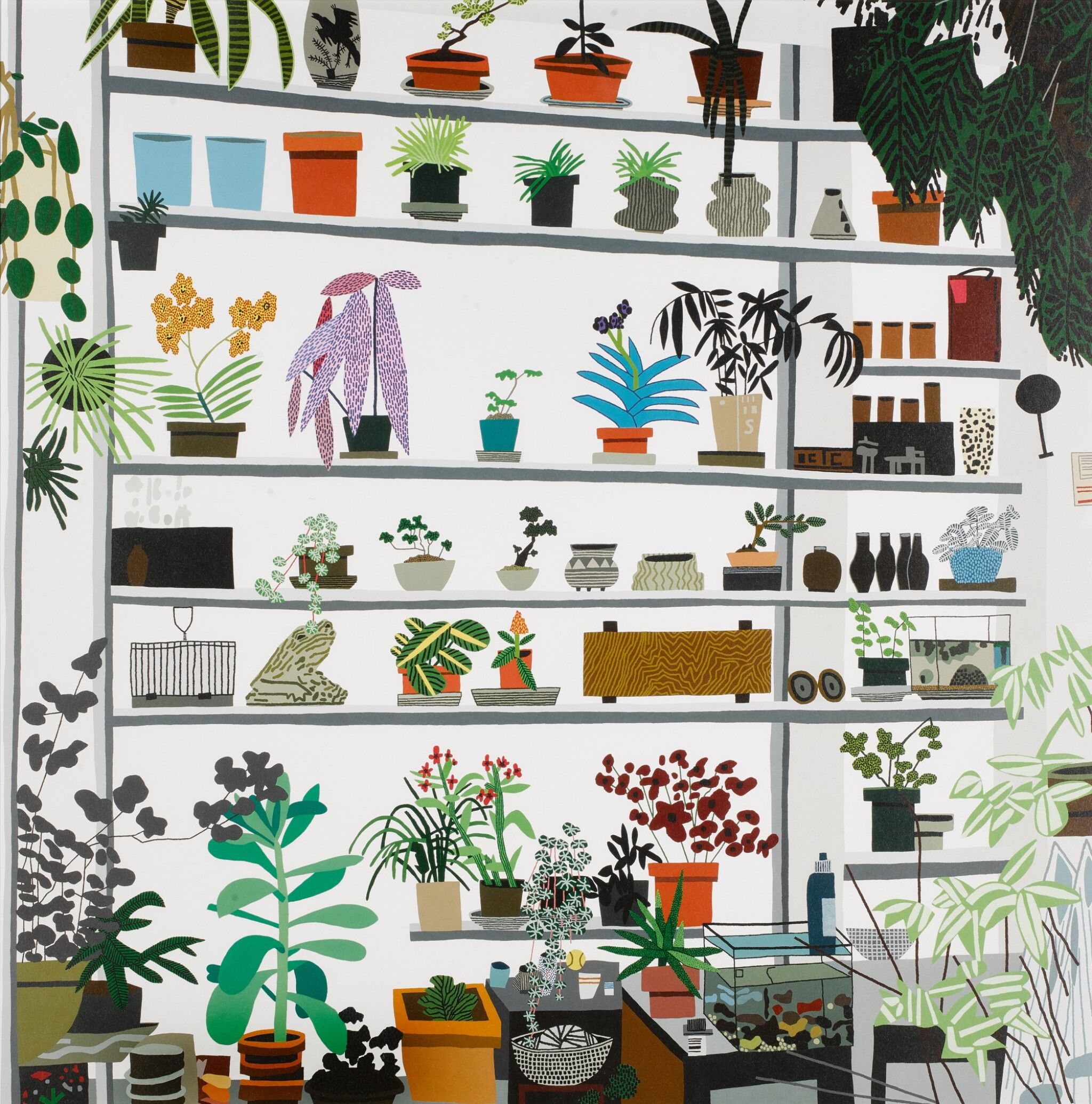 Jonas Wood | Large Shelf Still Life | Buy & Sell | FairArt