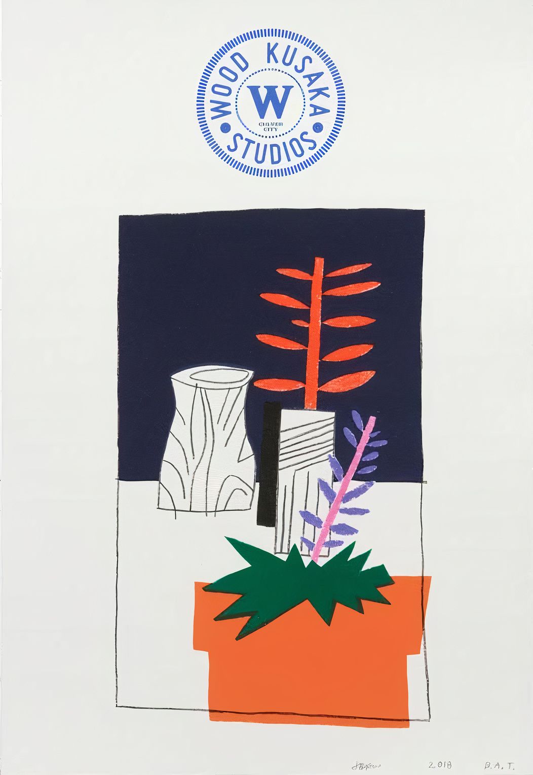 Jonas Wood | Notepad Doodle 2 (State 2) | Buy & Sell | FairArt