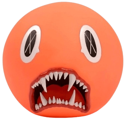 Cat Teeth Bank (Orange) Sculpture by Kaws - Buy & Sell Kaws