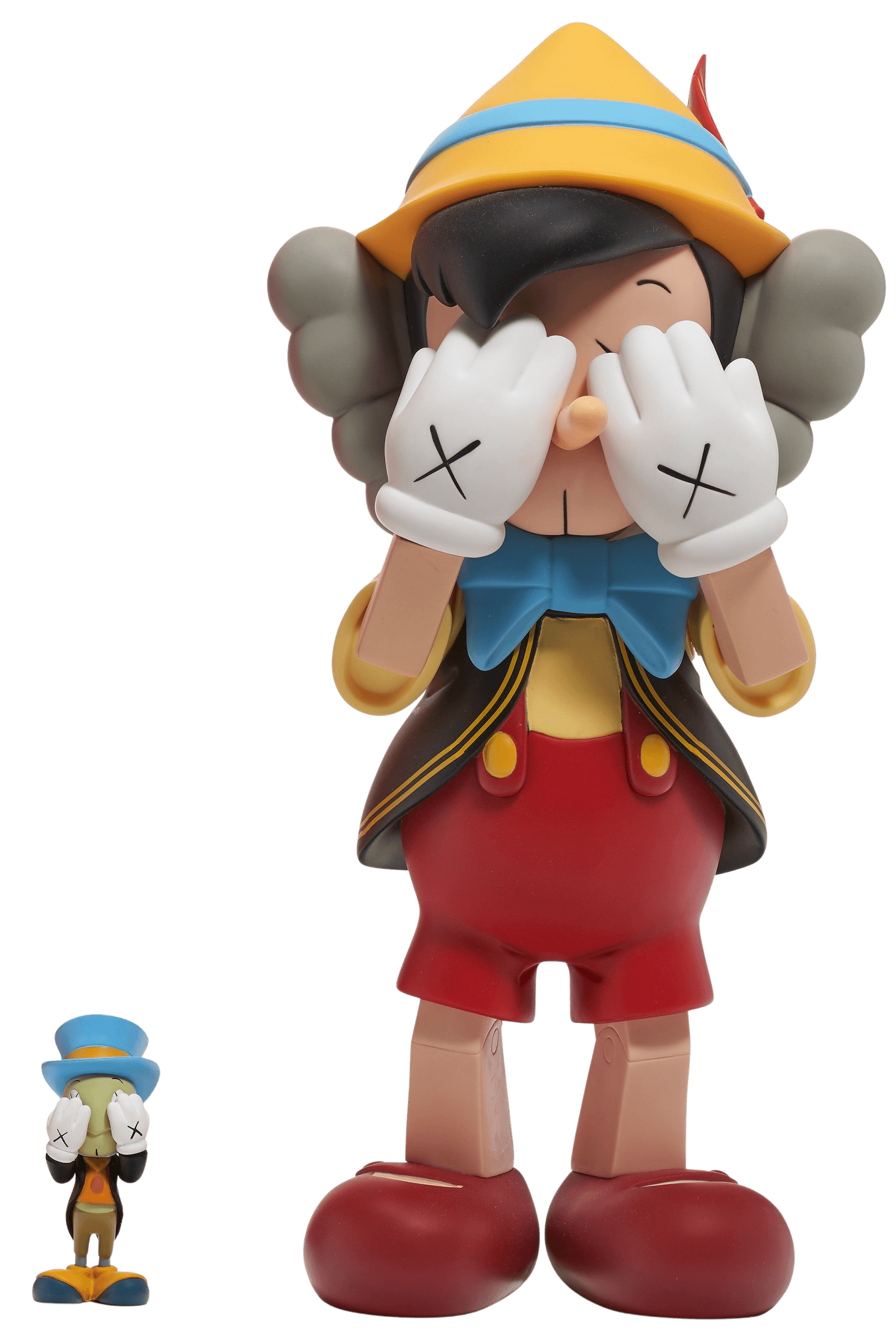 b*7様 KAWS × Disney PINO&JIM ORIGINALFAKE Kaws_Pinocchio_Jiminy_Cricket_