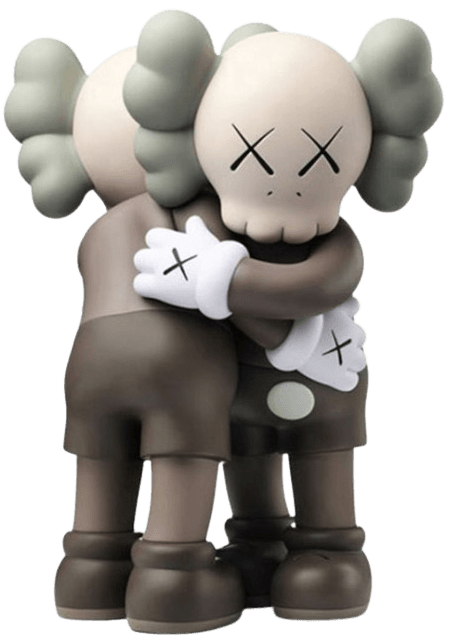 Together (Brown) Sculpture by Kaws - Buy & Sell Kaws Sculptures