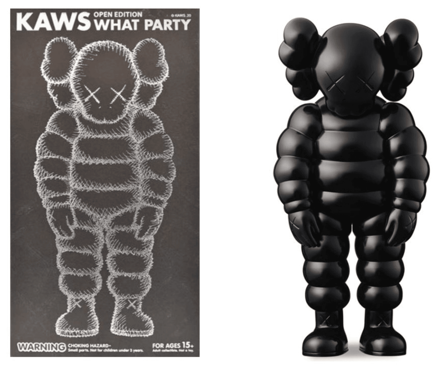 Kaws | What Party Figure (Black) | Buy & Sell | FairArt