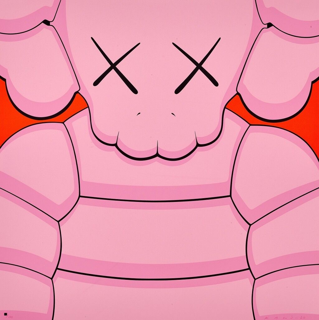 What Party (Light Pink) Print by Kaws - Buy & Sell Kaws Prints
