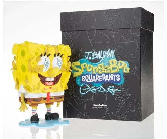 Louis De Guzman SpongeBob スポンジボブ Spongebob x Louis De Guzman x J Balvin Art Toys On The Way
