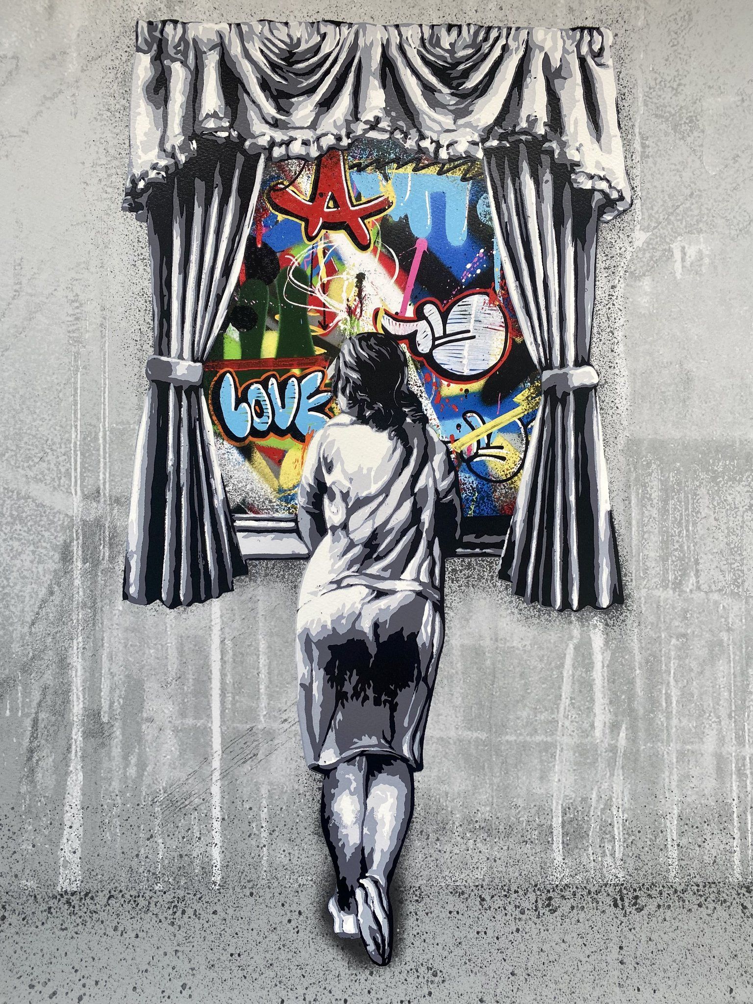 Martin Whatson | Figure At The Window (Reverse) | Buy & Sell | FairArt