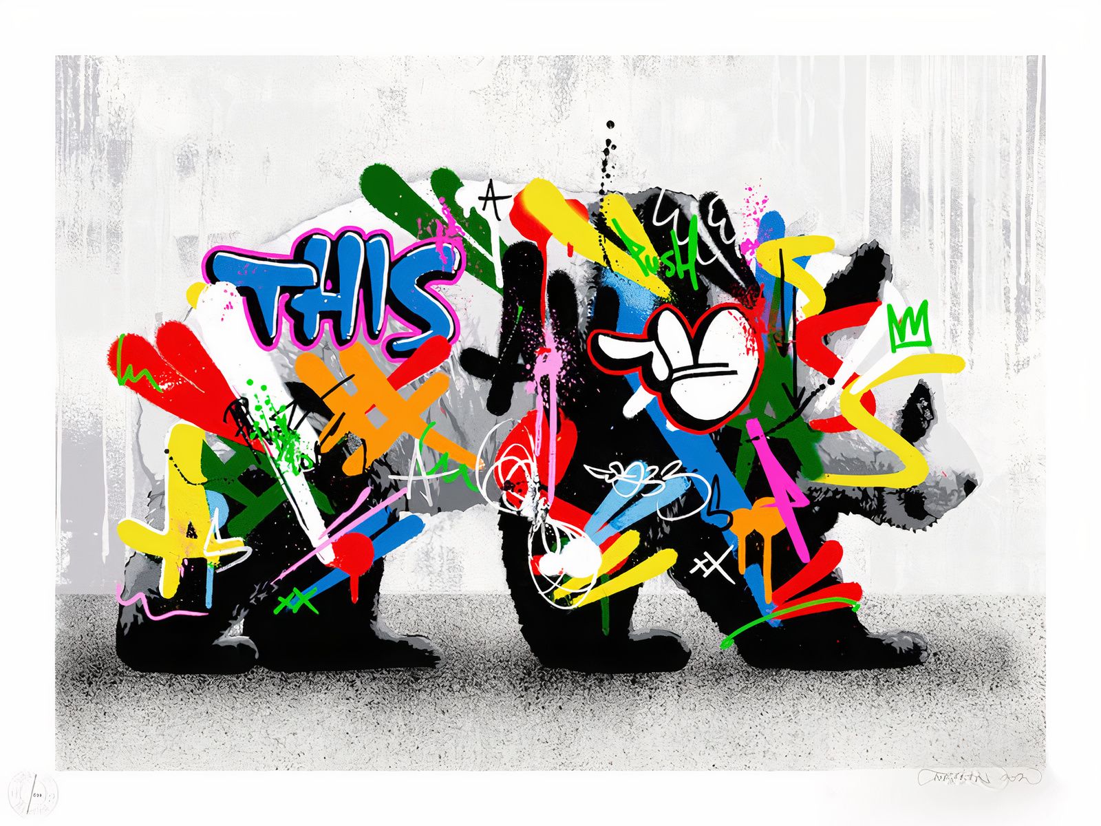 Panda Print by Martin Whatson - Buy & Sell Martin Whatson Prints