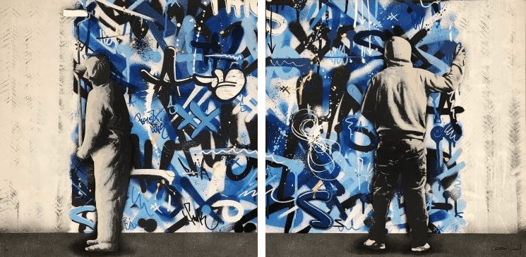 Martin Whatson | The Cycle (Diptych) (Hand Finished) | Buy & Sell