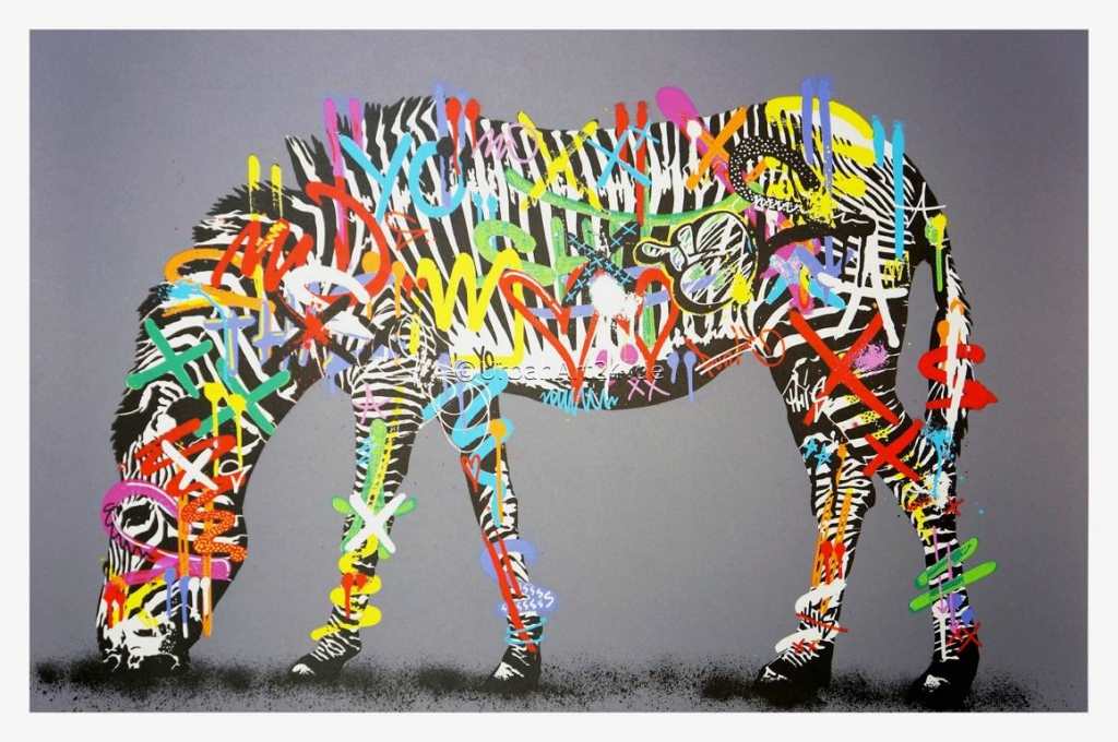 Martin Whatson の「 ZEBRA」 Zebra Print by Martin Whatson - Buy & Sell Martin Whatson Prints