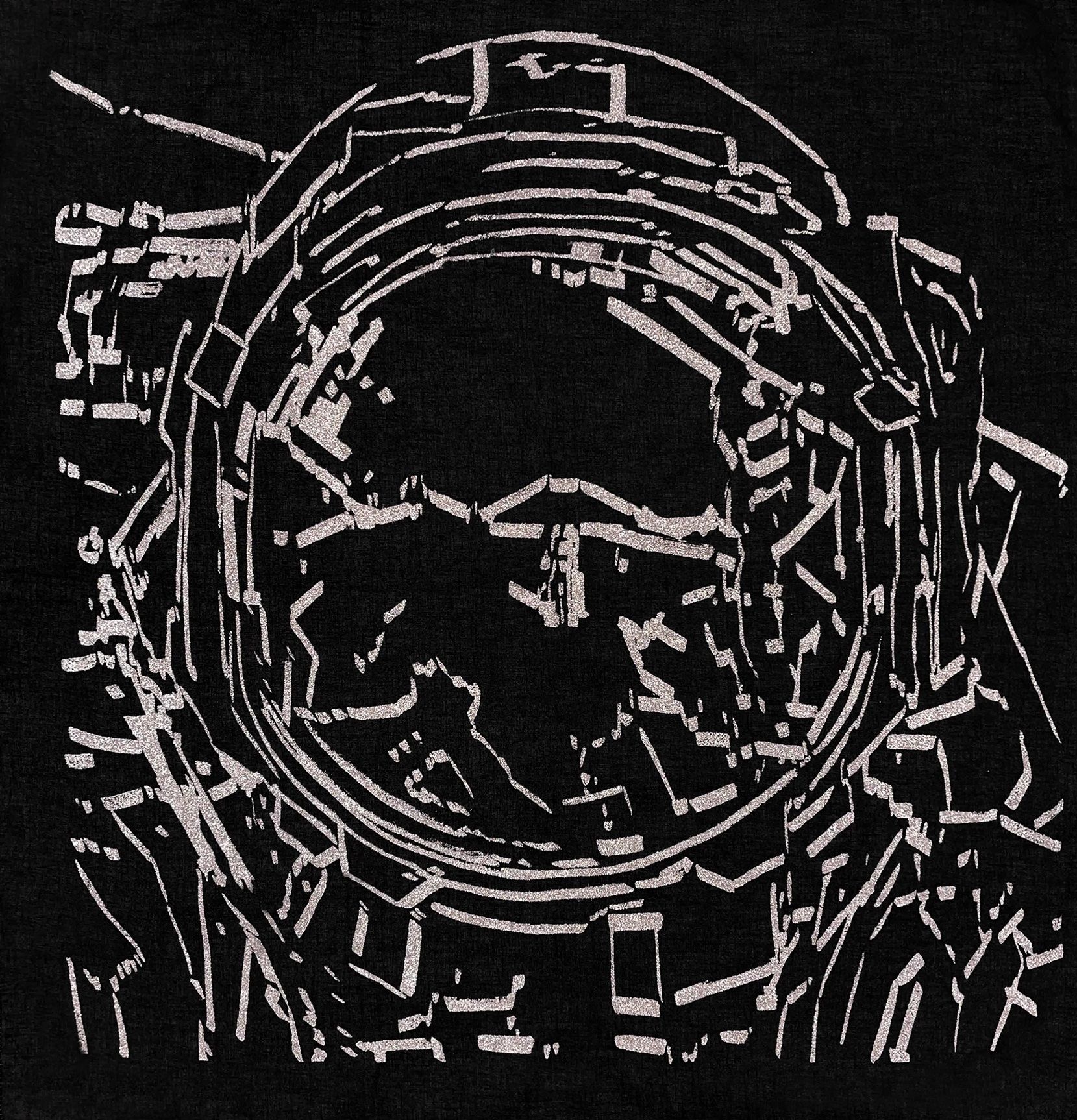 その他 Michael Kagan CERNAN White Michael Kagan | Silk Scarf | Buy & Sell | FairArt