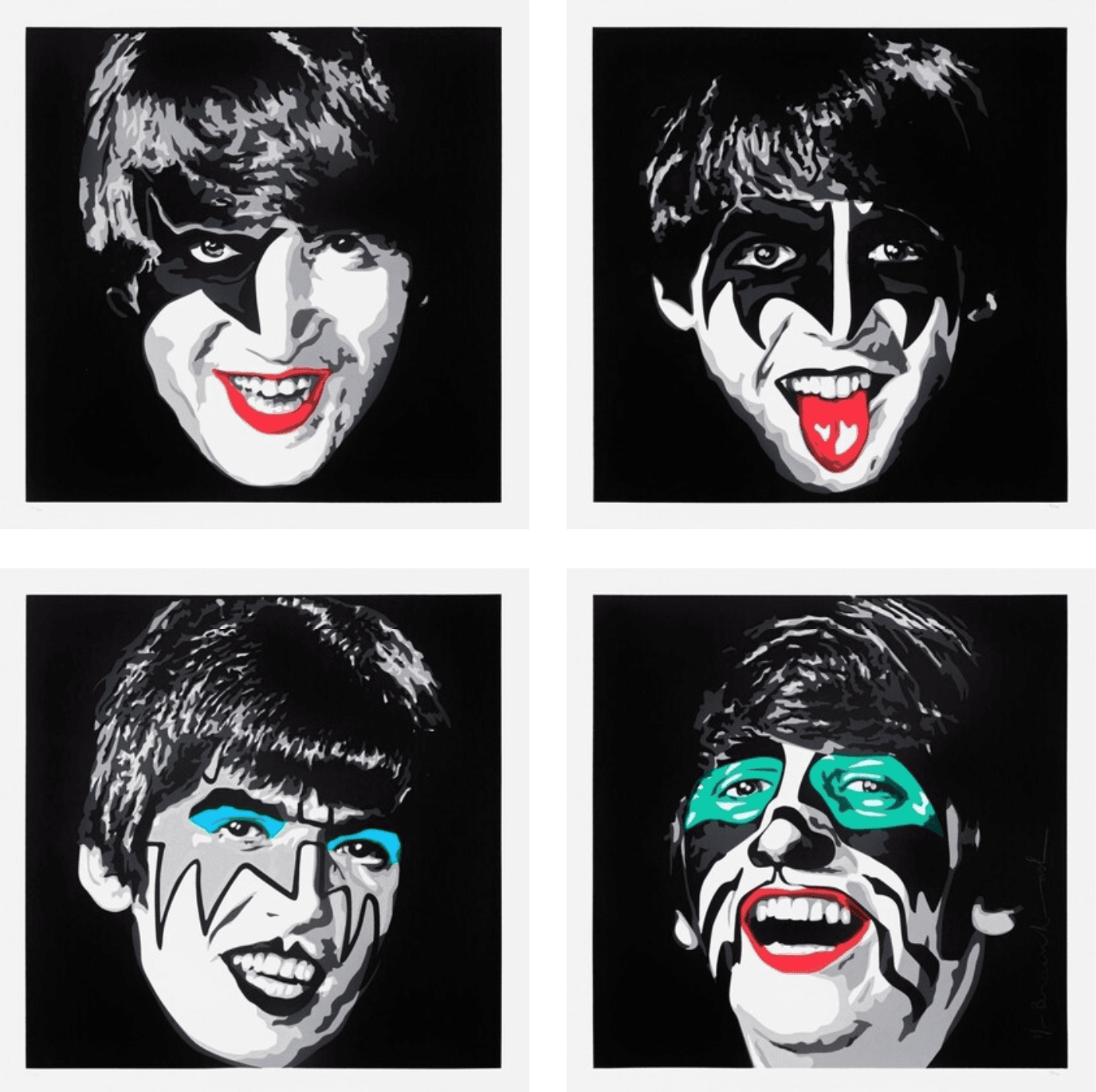 Mr. Brainwash | Kiss The Beatles | Buy & Sell | FairArt