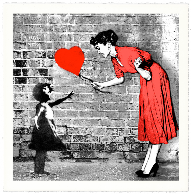 Mr. Brainwash | Love Catcher - Red | Buy & Sell | FairArt