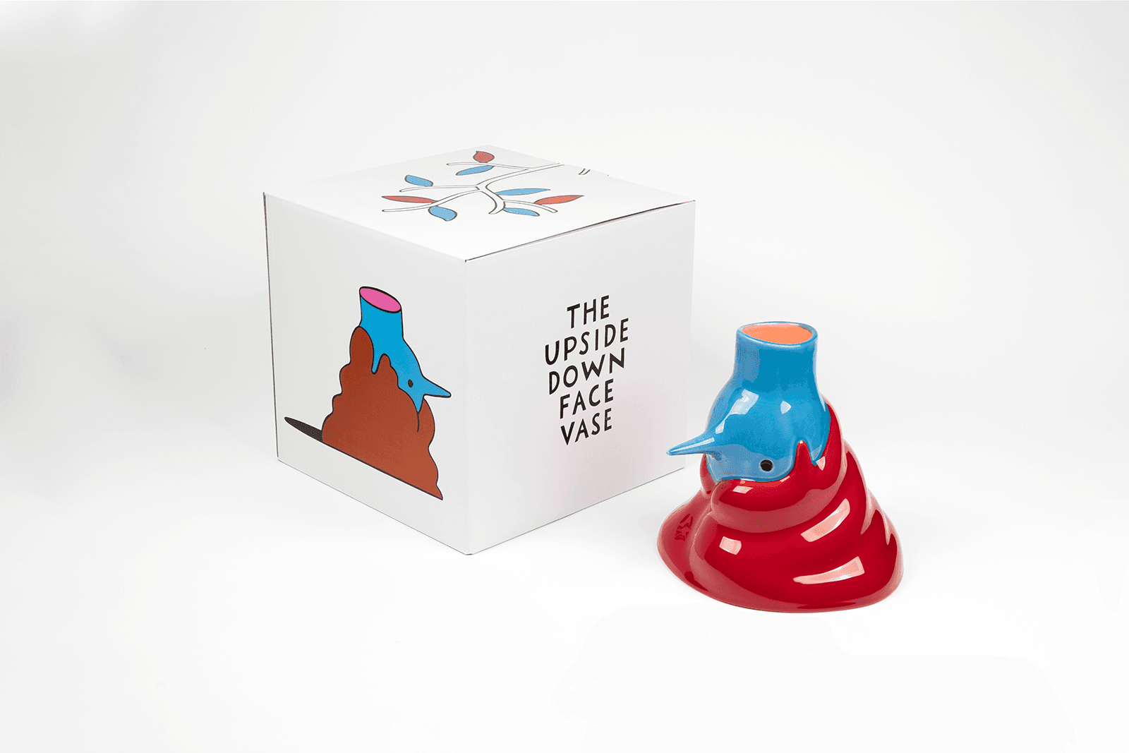 Parra THE UPSIDE DOWN FACE VASE 花瓶 NEWS - PIET PARRA X CASE STUDYO: THE UPSIDE DOWN FACE VASE HAIR - WOEI