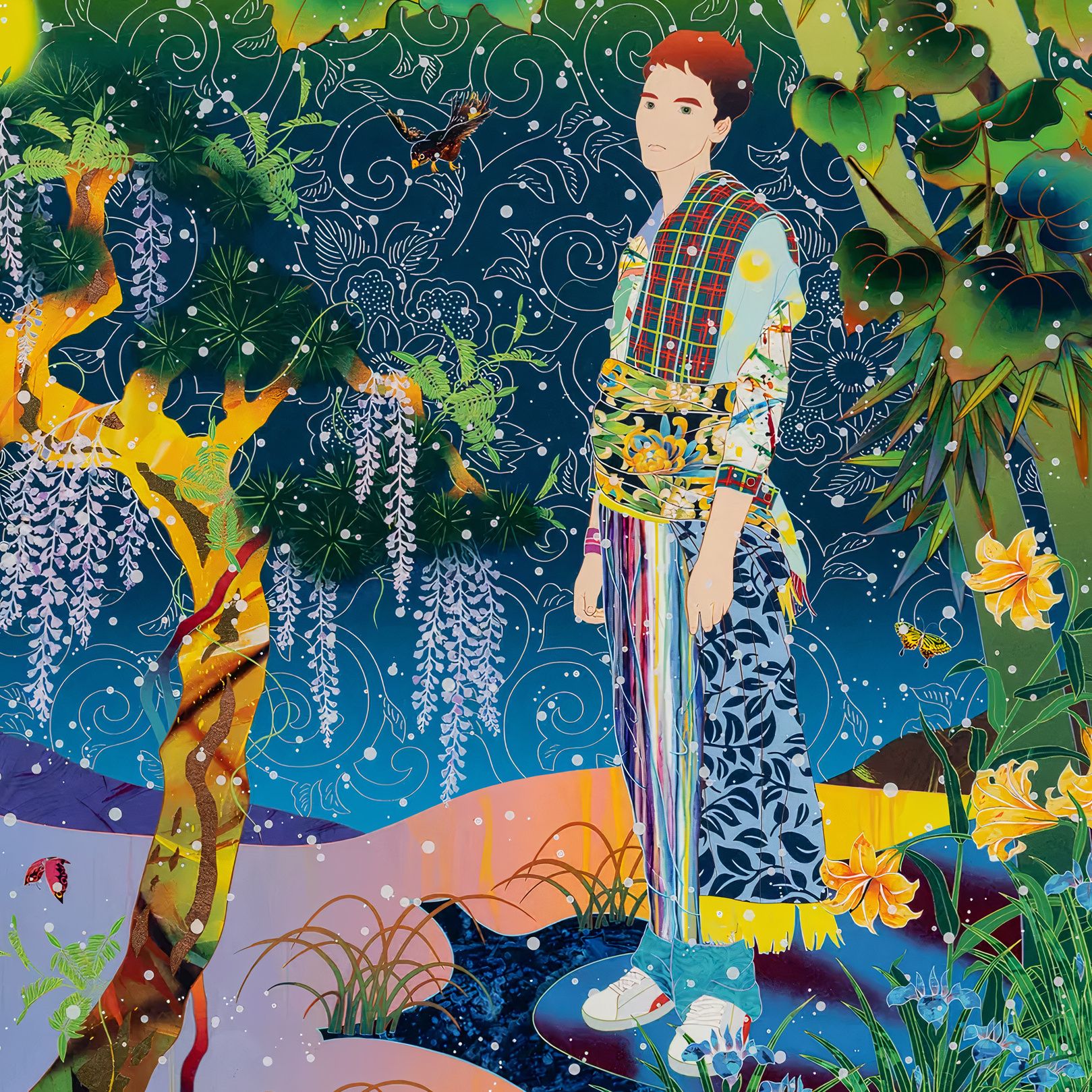 【新品・未使用】松山智一「Perfect All Alone Ironic 」 filters:format(jpeg)