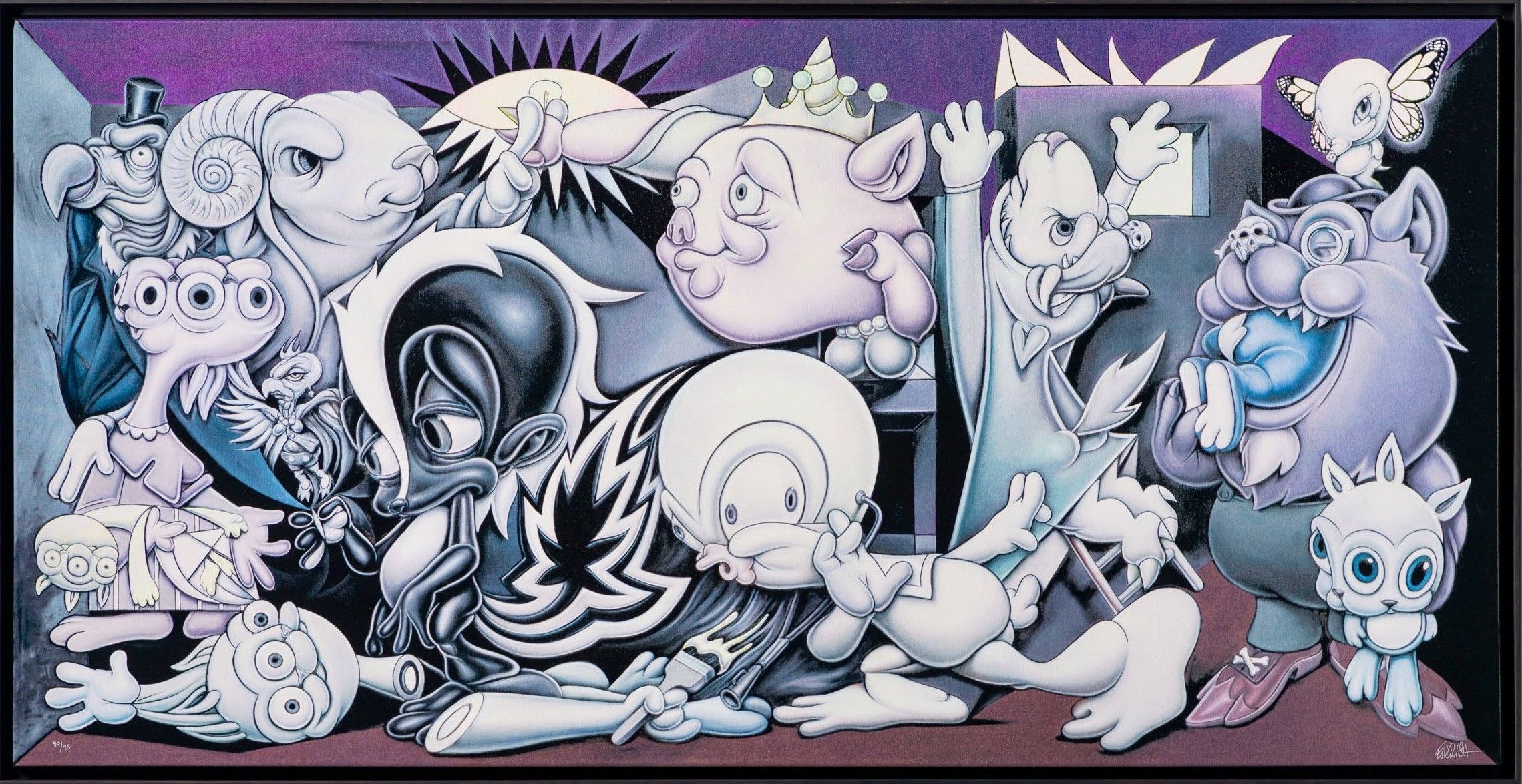 Ron English | Punk Skunk Guernica | Buy & Sell | FairArt