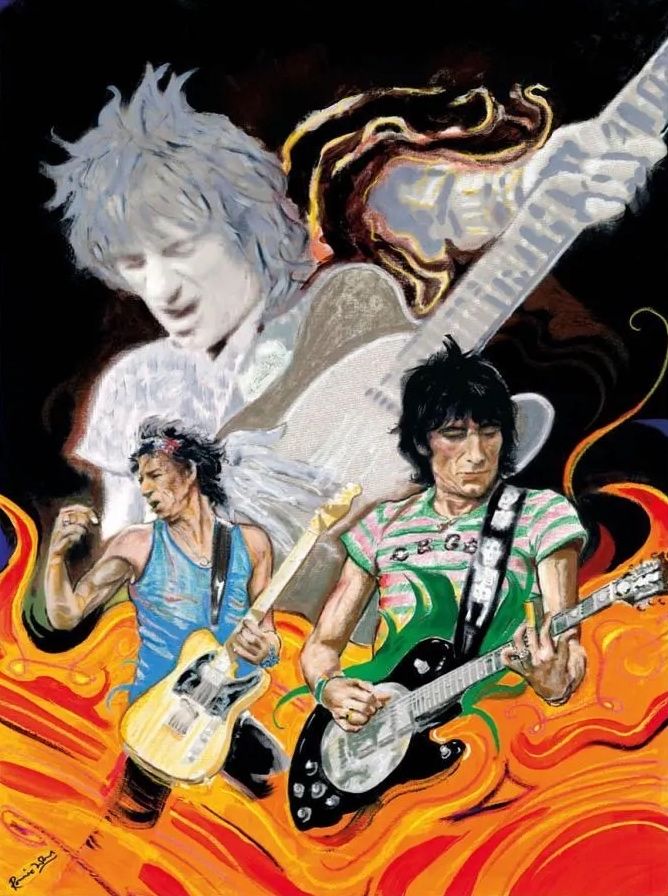 Ronnie Wood | Black Limo (The Famous Flames) | Buy & Sell | FairArt