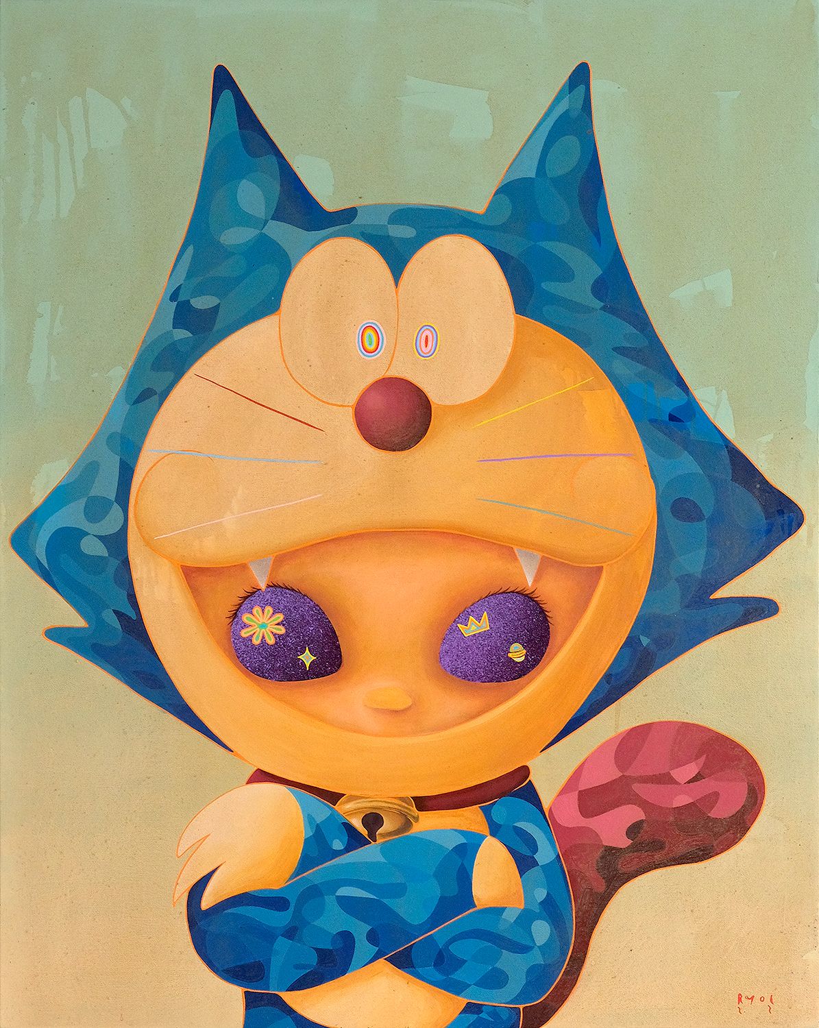 Doraemon On Felix Silhouette – Post Modern Vandal