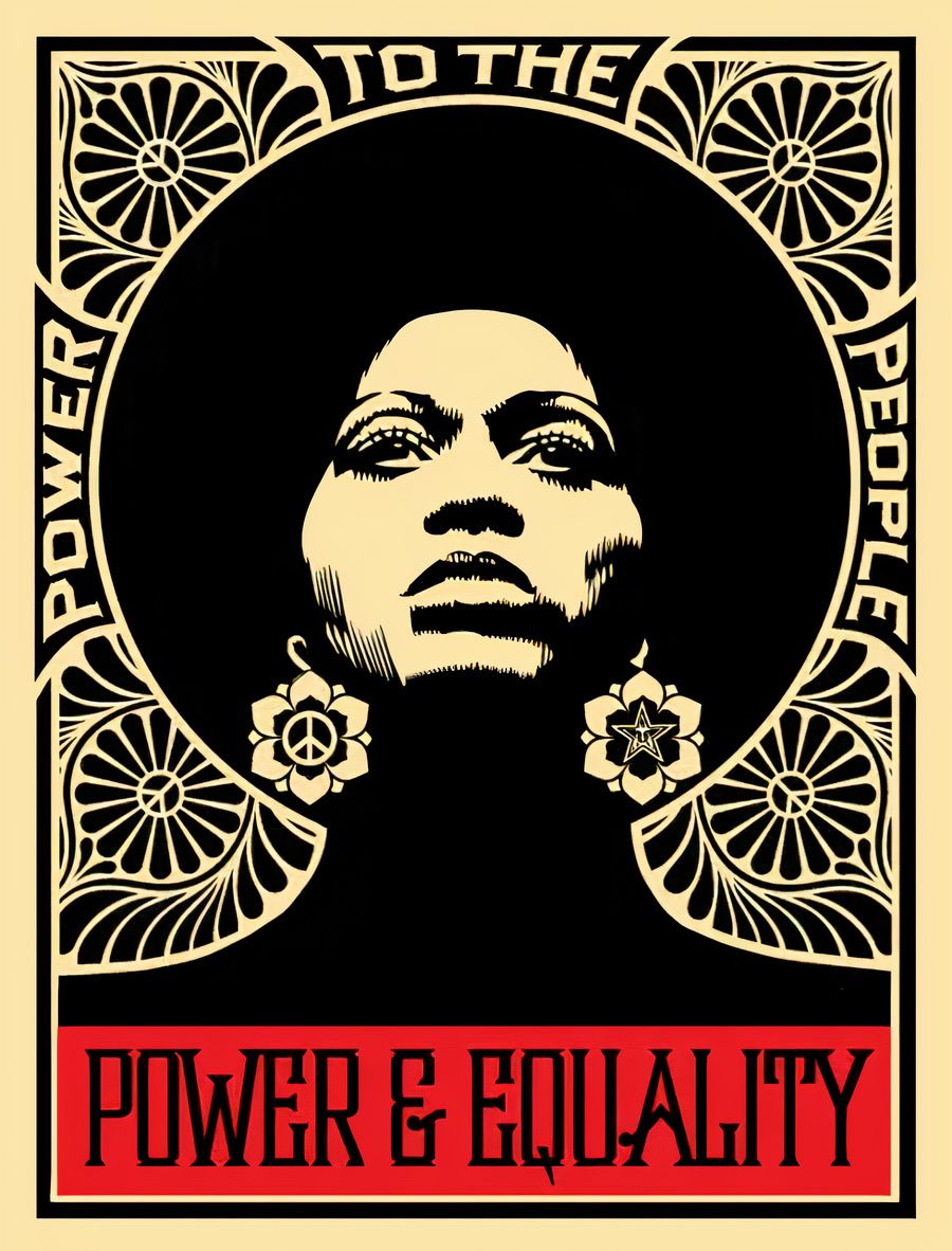 Shepard Fairey (Obey) | Afrocentric (Black) | Buy & Sell
