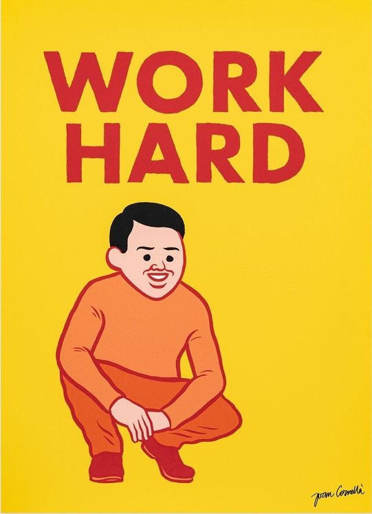 Work Hard and Then Die Print Release Infomation | FairArt