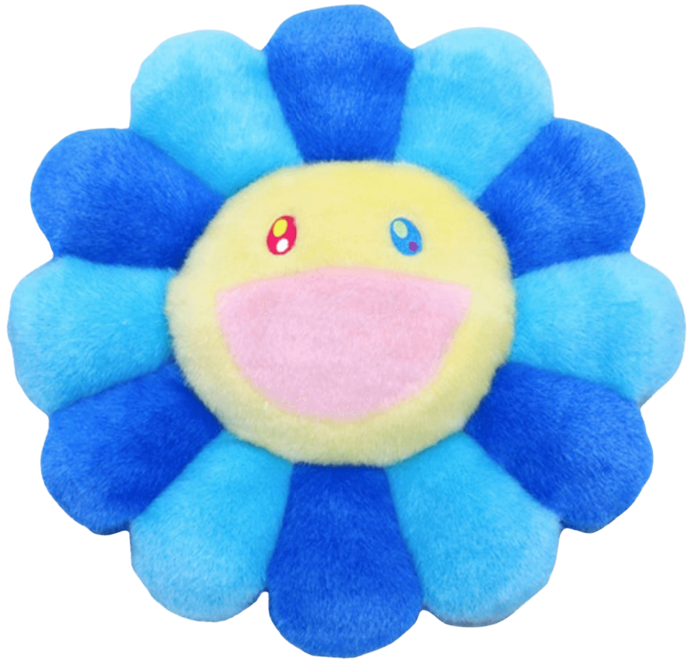73【ブルーフラワー/8cmぬい】 Flower Plush (Blue/Turquoise/Yellow - Small) Collectible by