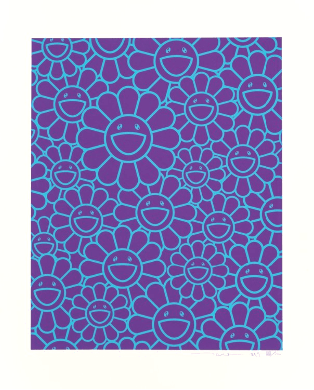 Takashi Murakami | Flower Seasons (Purple) | Buy & Sell | FairArt