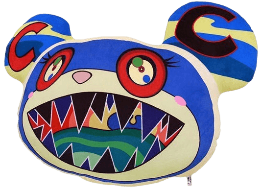 Ursa Pillow (Blue) Collectible by Takashi Murakami - Buy & Sell