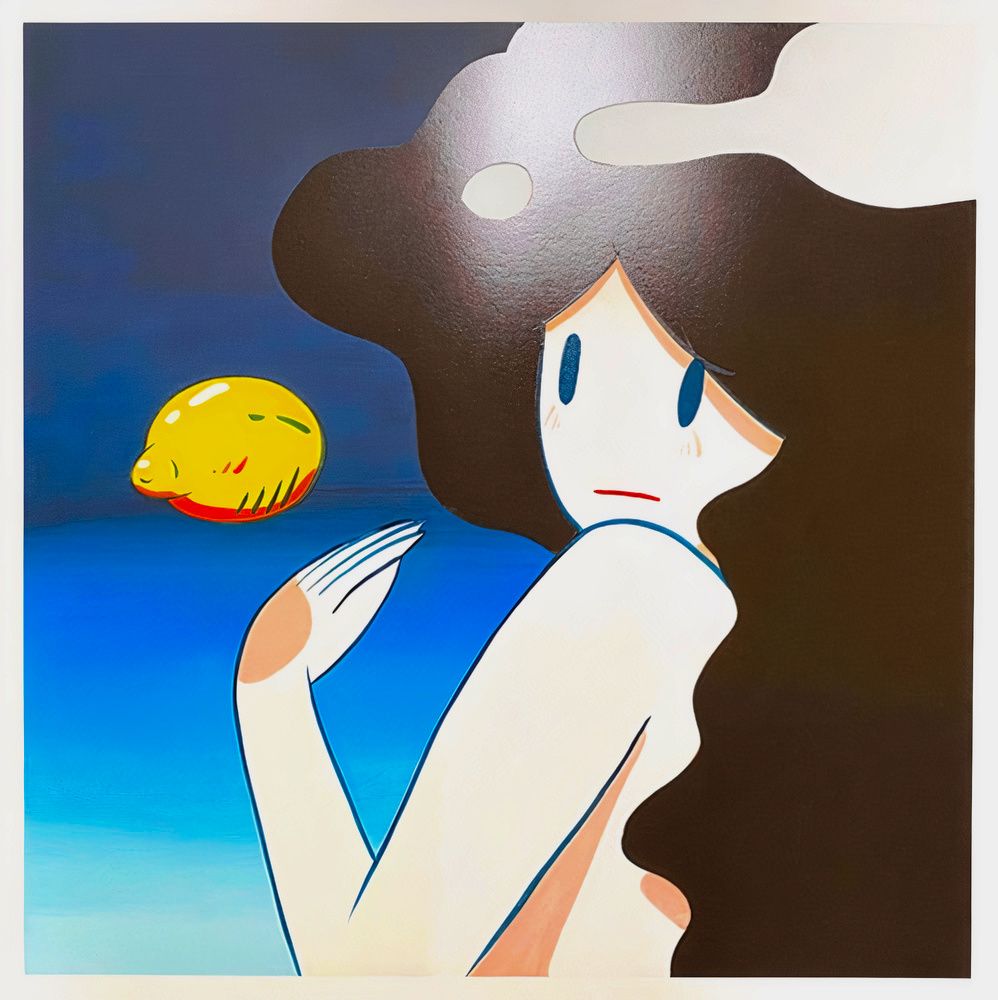 最終値下】TAKERU AMANO Venus #2 天野タケルPARCOパルコ 希少原画】TAKERU AMANO Venus #2 天野タケルPARCOパルコ