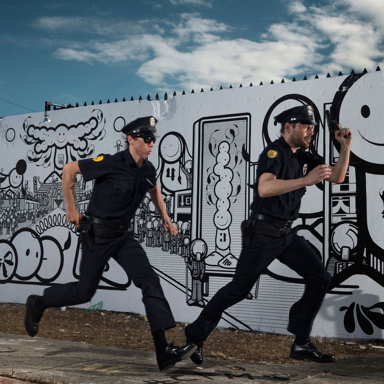 絵画 The London Police Original Canvas 絵画 The London Police Original Canvas 絵画 The London